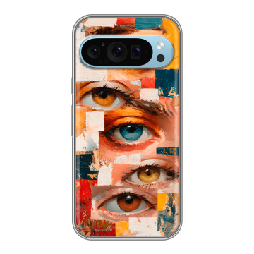 Силиконовый чехол на Google Pixel 9 с принтом Модный принт