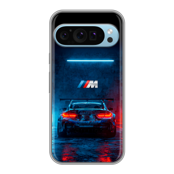 Силиконовый чехол на Google Pixel 9 с принтом BMW БМВ
