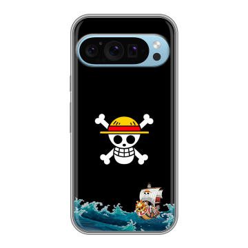 Силиконовый чехол на Google Pixel 9 с принтом One Piece Ван Пис