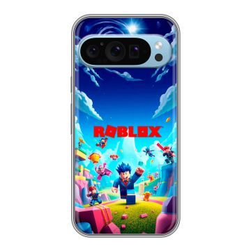 Силиконовый чехол на Google Pixel 9 с принтом Roblox Роблокс Силиконовый чехол на Google Pixel 9 с принтом Roblox Роблокс
