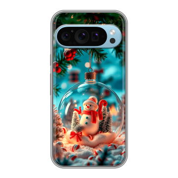 Силиконовый чехол на Google Pixel 9 с принтом Новый год