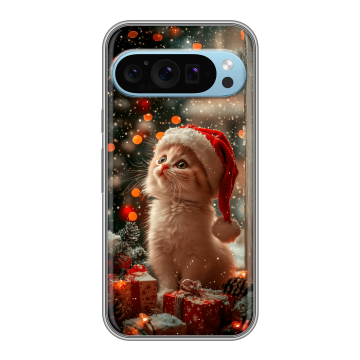 Силиконовый чехол на Google Pixel 9 с принтом Новый год