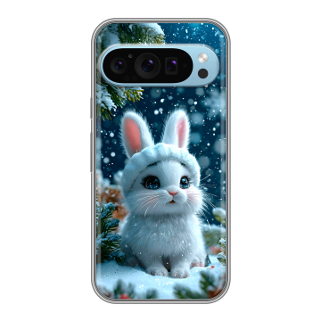 Силиконовый чехол на Google Pixel 9 с принтом Новый год