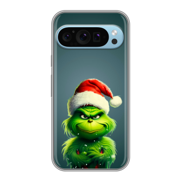 Силиконовый чехол на Google Pixel 9 с принтом Новый год Силиконовый чехол на Google Pixel 9 с принтом Новый год