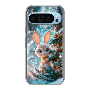 Силиконовый чехол на Google Pixel 9 с принтом Новый год Силиконовый чехол на Google Pixel 9 с принтом Новый год