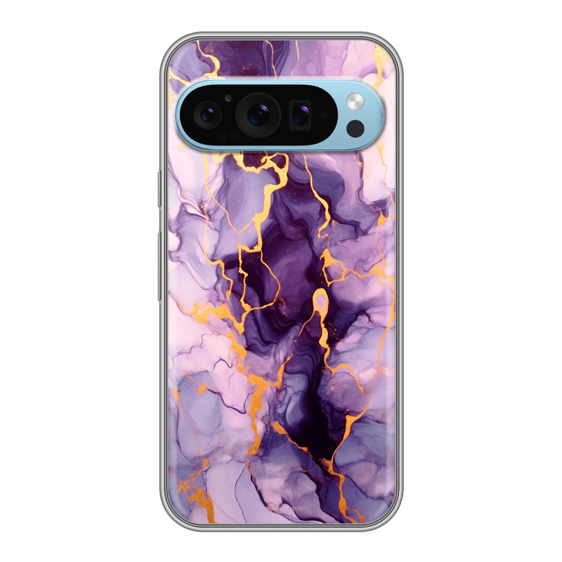 Силиконовый чехол на Google Pixel 9 с принтом Мрамор Силиконовый чехол на Google Pixel 9 с принтом Мрамор