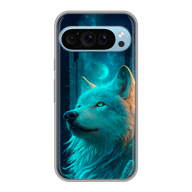 Силиконовый чехол на Google Pixel 9 с принтом бабочки саккура Силиконовый чехол на Google Pixel 9 с принтом бабочки саккура