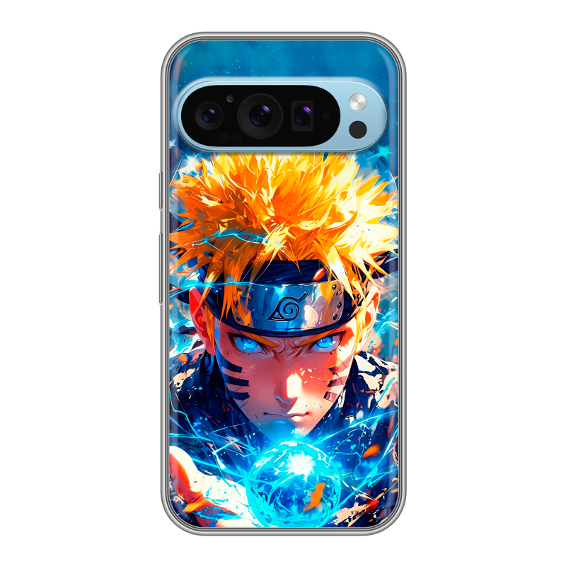 Силиконовый чехол на Google Pixel 9 с принтом Аниме Наруто Naruto Силиконовый чехол на Google Pixel 9 с принтом Аниме Наруто Naruto