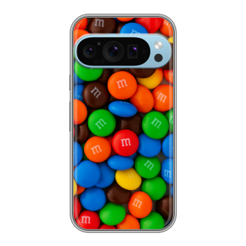 Силиконовый чехол на Google Pixel 9 Pro с принтом Конфеты Силиконовый чехол на Google Pixel 9 Pro с принтом Конфеты