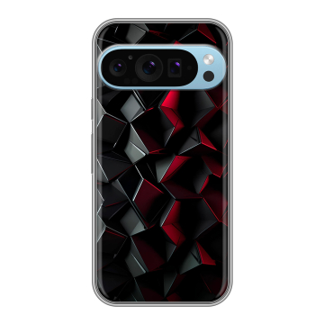 Силиконовый чехол на Google Pixel 9 Pro с принтом Абстракция