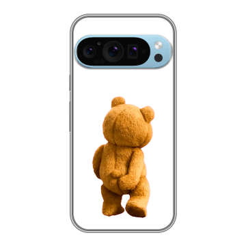 Силиконовый чехол на Google Pixel 9 Pro с принтом Медведь