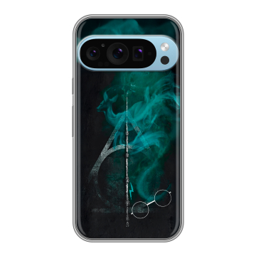 Силиконовый чехол на Google Pixel 9 Pro с принтом Гарри Поттер Harry Potter