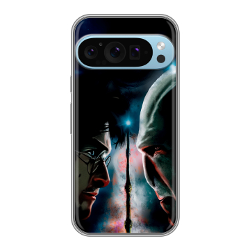 Силиконовый чехол на Google Pixel 9 Pro с принтом Гарри Поттер Harry Potter