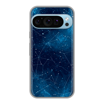 Силиконовый чехол на Google Pixel 9 Pro с принтом Космос звезды
