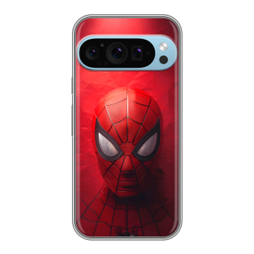 Силиконовый чехол на Google Pixel 9 Pro с принтом Spiderman Человек паук