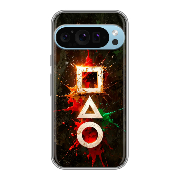 Силиконовый чехол на Google Pixel 9 Pro с принтом Squid Game Игра кальмара Силиконовый чехол на Google Pixel 9 Pro с принтом Squid Game Игра кальмара
