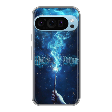 Силиконовый чехол на Google Pixel 9 Pro с принтом Harry Potter Гарри Поттер