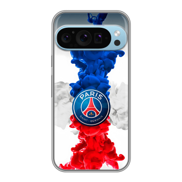 Силиконовый чехол на Google Pixel 9 Pro с принтом PSG ПСЖ
