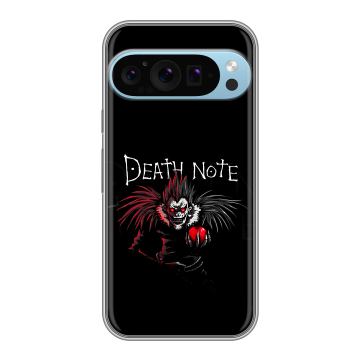 Силиконовый чехол на Google Pixel 9 Pro с принтом Death note Тетрадь смерти Силиконовый чехол на Google Pixel 9 Pro с принтом Death note Тетрадь смерти