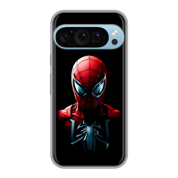 Силиконовый чехол на Google Pixel 9 Pro с принтом Spiderman Человек паук Силиконовый чехол на Google Pixel 9 Pro с принтом Spiderman Человек паук