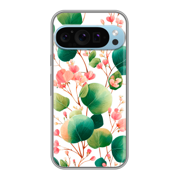 Силиконовый чехол на Google Pixel 9 Pro с принтом женский