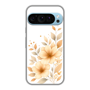 Силиконовый чехол на Google Pixel 9 Pro с принтом для девушки