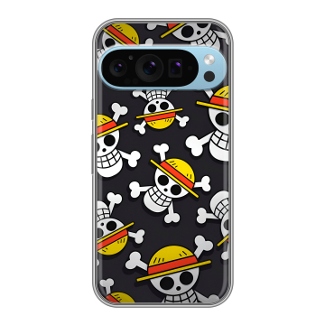 Силиконовый чехол на Google Pixel 9 Pro с принтом One Piece Ван Пис