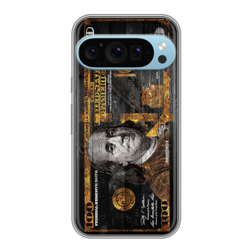 Силиконовый чехол на Google Pixel 9 Pro с принтом Доллар деньги