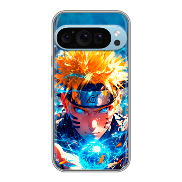 Силиконовый чехол на Google Pixel 9 Pro с принтом Аниме Наруто Naruto Силиконовый чехол на Google Pixel 9 Pro с принтом Аниме Наруто Naruto