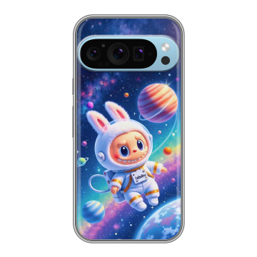 Силиконовый чехол на Google Pixel 9 Pro с принтом Labubu Лабубу Силиконовый чехол на Google Pixel 9 Pro с принтом Labubu Лабубу