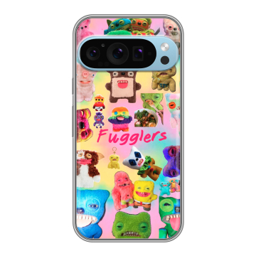Силиконовый чехол на Google Pixel 9 Pro с принтом Флагер Fuggler
