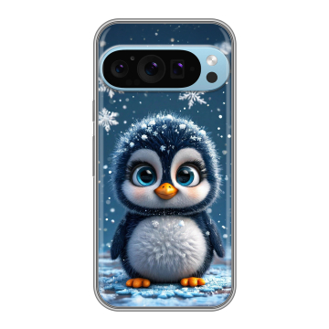 Силиконовый чехол на Google Pixel 9 Pro с принтом Новый год