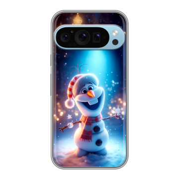 Силиконовый чехол на Google Pixel 9 Pro с принтом Новый год