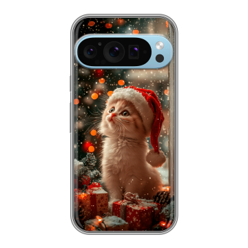 Силиконовый чехол на Google Pixel 9 Pro с принтом Новый год