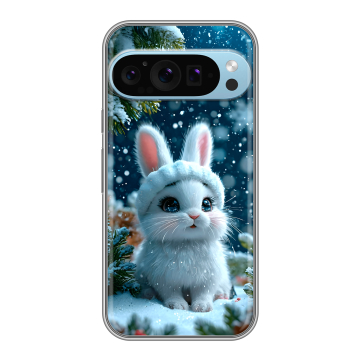 Силиконовый чехол на Google Pixel 9 Pro с принтом Новый год