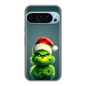 Силиконовый чехол на Google Pixel 9 Pro с принтом Новый год Силиконовый чехол на Google Pixel 9 Pro с принтом Новый год