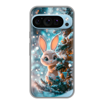 Силиконовый чехол на Google Pixel 9 Pro с принтом Новый год Силиконовый чехол на Google Pixel 9 Pro с принтом Новый год
