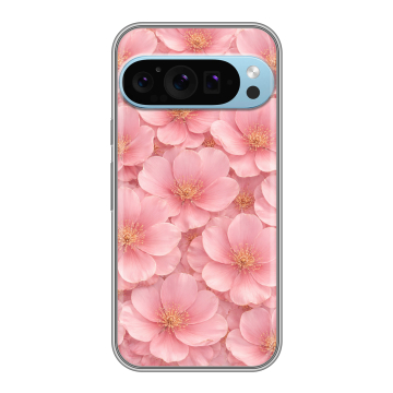 Силиконовый чехол на Google Pixel 9 Pro с принтом женский
