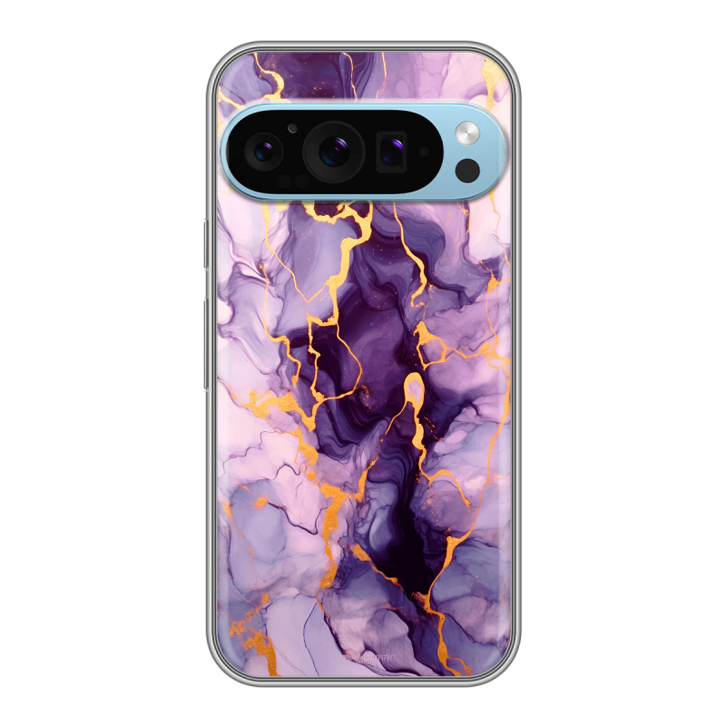 Силиконовый чехол на Google Pixel 9 Pro с принтом Мрамор Силиконовый чехол на Google Pixel 9 Pro с принтом Мрамор