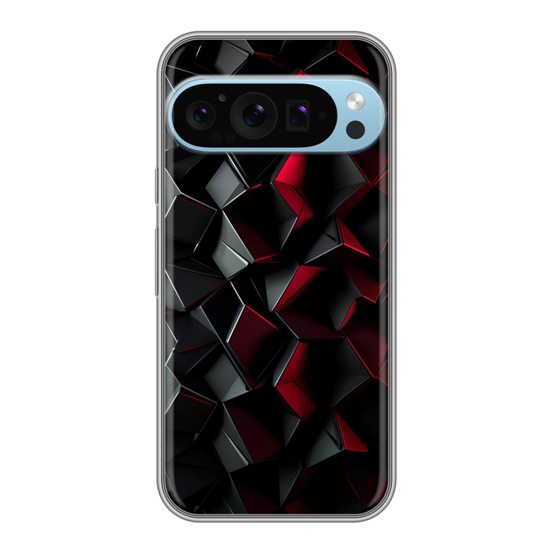 Силиконовый чехол на Google Pixel 9 Pro с принтом Абстракция Силиконовый чехол на Google Pixel 9 Pro с принтом Абстракция