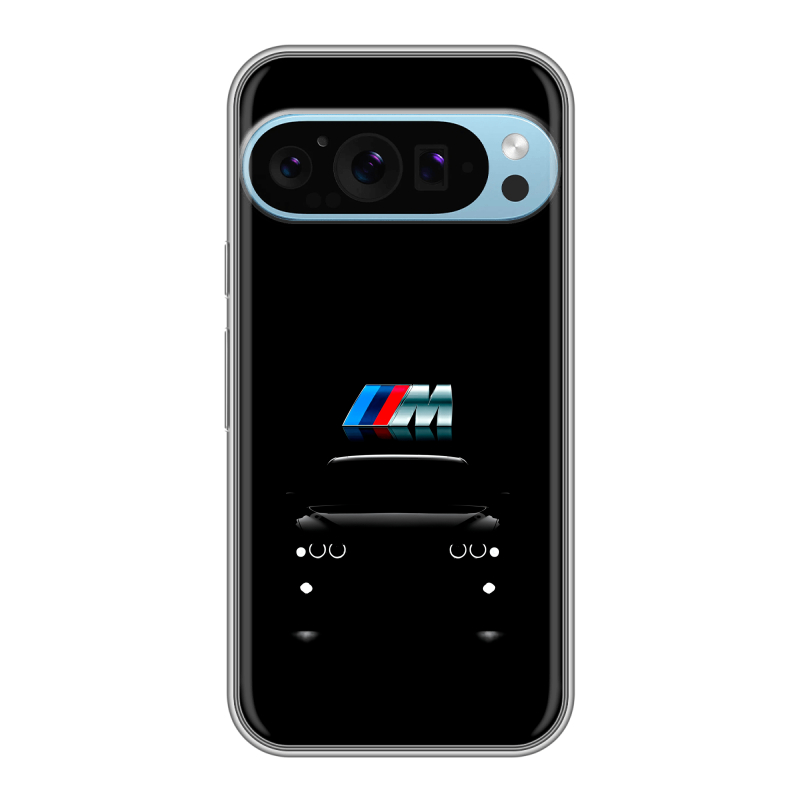 Силиконовый чехол на Google Pixel 9 Pro с принтом БМВ BMW Силиконовый чехол на Google Pixel 9 Pro с принтом БМВ BMW