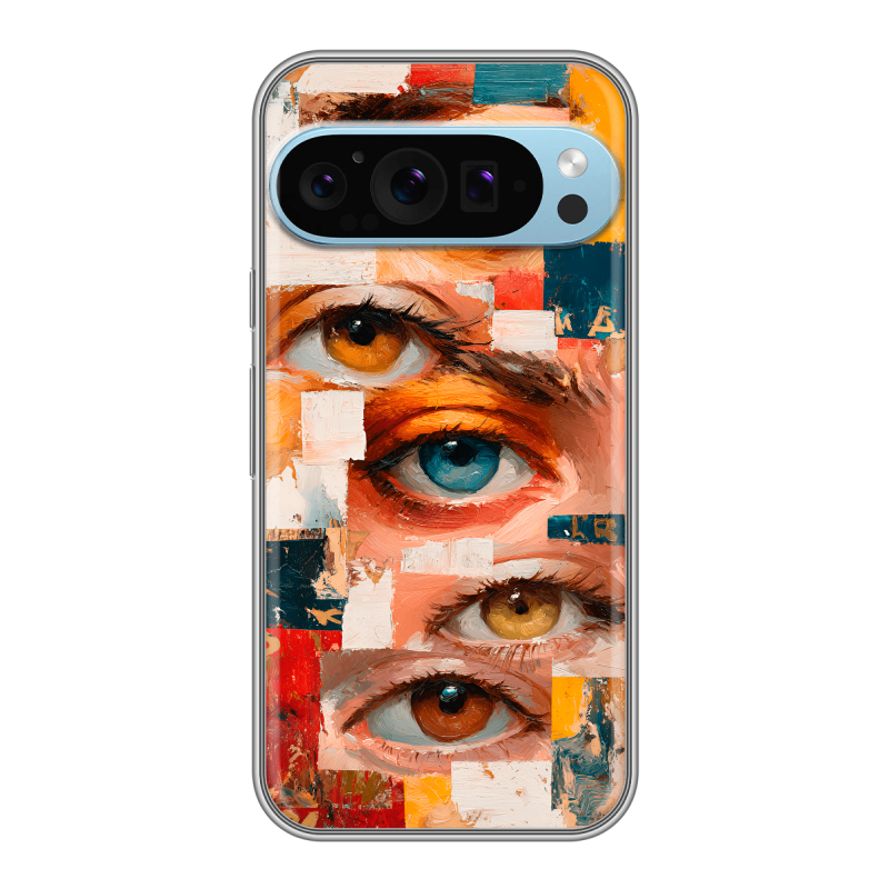 Силиконовый чехол на Google Pixel 9 Pro с принтом Модный принт Силиконовый чехол на Google Pixel 9 Pro с принтом Модный принт