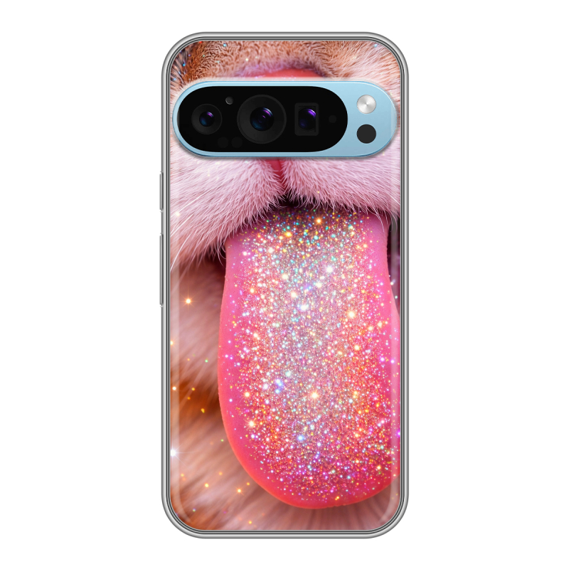 Силиконовый чехол на Google Pixel 9 Pro с принтом для девочек Силиконовый чехол на Google Pixel 9 Pro с принтом для девочек