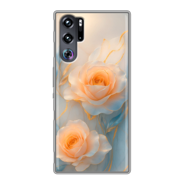 Силиконовый чехол на ZTE Nubia Red Magic 9 Pro с принтом Женский