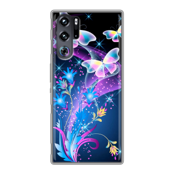 Силиконовый чехол на ZTE Nubia Red Magic 9 Pro с принтом Бабочки