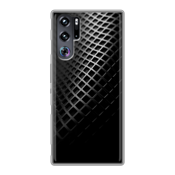 Силиконовый чехол на ZTE Nubia Red Magic 9 Pro с принтом Текстура металла Силиконовый чехол на ZTE Nubia Red Magic 9 Pro с принтом Текстура металла