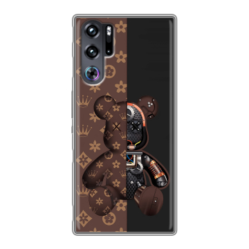 Силиконовый чехол на ZTE Nubia Red Magic 9 Pro с принтом Луи робот
