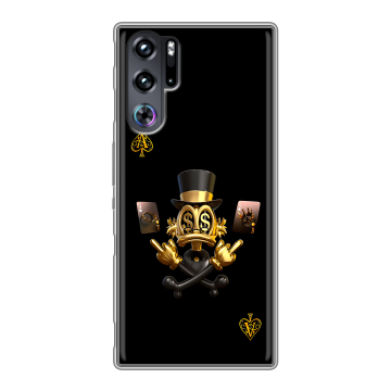 Силиконовый чехол на ZTE Nubia Red Magic 9 Pro с принтом Золотой скрудж макдак