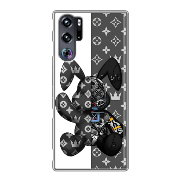 Силиконовый чехол на ZTE Nubia Red Magic 9 Pro с принтом Луи робот