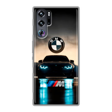 Силиконовый чехол на ZTE Nubia Red Magic 9 Pro с принтом БМВ BMW Силиконовый чехол на ZTE Nubia Red Magic 9 Pro с принтом БМВ BMW